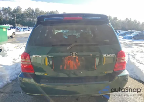 2003 Toyota Highlander Base z USA, uszkodzony, nr VIN JTEGD21A830072408